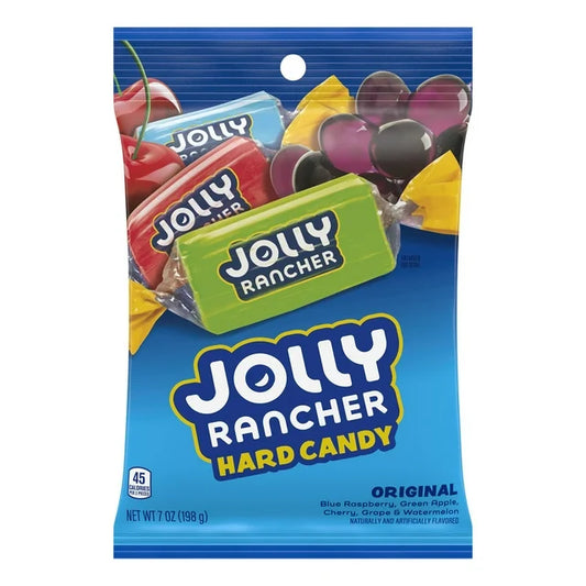 Jolly Rancher Original Fruit Flavored Hard Candy, Bag 7 oz