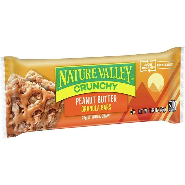 Nature Valley Granola Bars, Crunchy Peanut Butter, 1.49 Oz