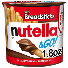 Nutella & GO! Hazelnut And Cocoa Spread With Breadsticks, Snack Cup, 1.8 oz - BargainBoxed.com