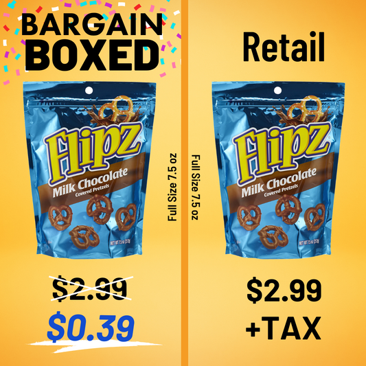 Discounted snack foods