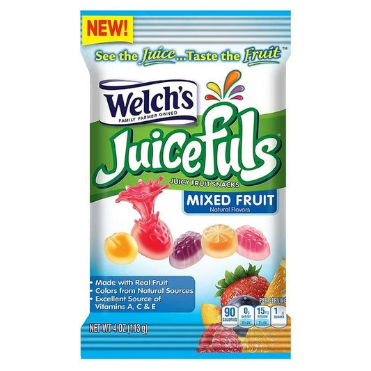 Welch's Juicefuls Mixed Fruit Fruit Snacks, 4 oz