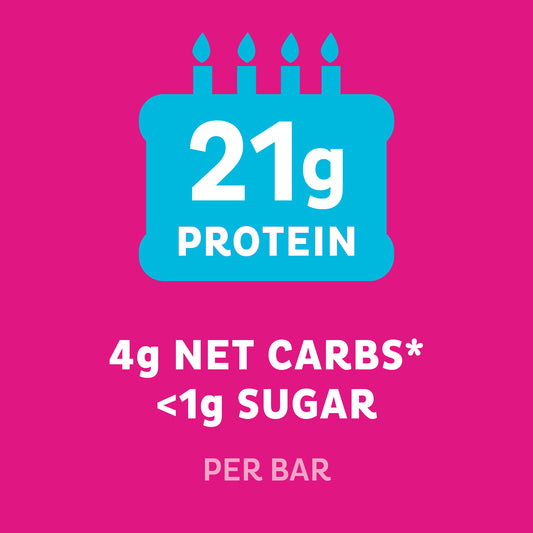 Quest Nutrition Birthday Cake Protein Bar, 2.12 oz.