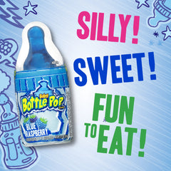 Baby Bottle Pop, Assorted Flavors, Lollipop Candy, Display Tray, 19.8 oz, 18 Count