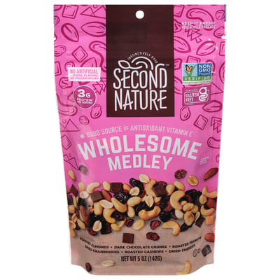 Second Nature Wholesome Medley Trail Mix, 5 oz