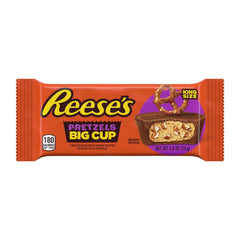 Reese's Big Cup Milk Chocolate Peanut Butter Pretzels, Gluten Free, 2.6 oz