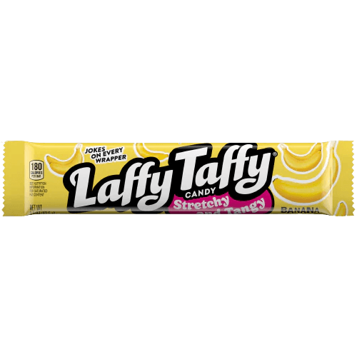 Laffy Taffy Stretchy & Tangy Banana Candy Bar 1.5 oz.