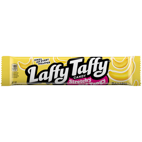 Laffy Taffy Stretchy & Tangy Banana Candy Bar 1.5 oz.