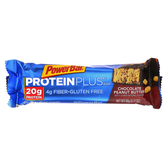 PowerBar Protein Plus Bar, Chocolate Peanut Butter, 2.11 oz