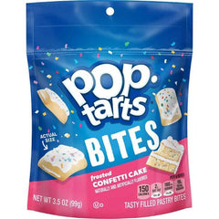 Frosted Confetti Cake Pop-Tarts Bites, 3.5 Oz - BargainBoxed.com