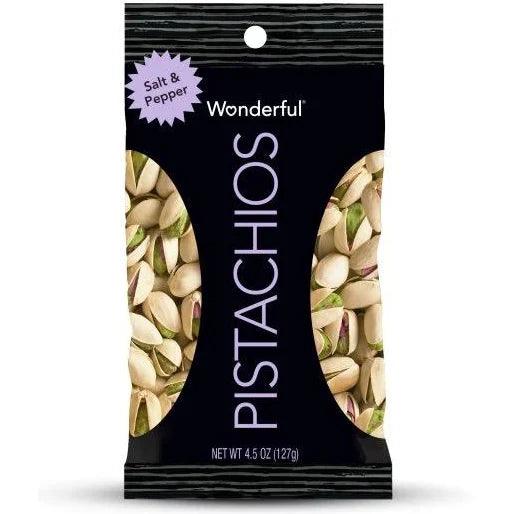 Wonderful Pistachios, In-Shell Pistachios Salt & Pepper, 4.5 oz