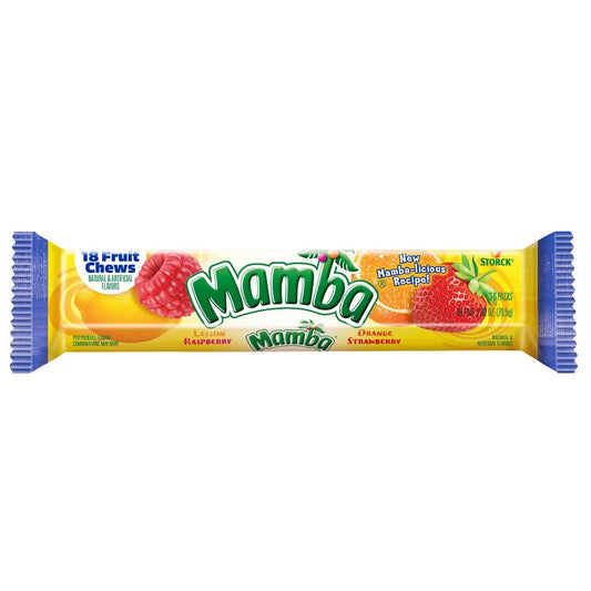 Mamba Fruit Chews 3 Brick Stick Pack, 2.8 oz.