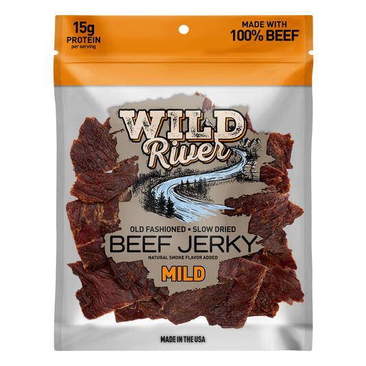 Wild River Mild Old Fashioned Beef Jerky 3.5 oz