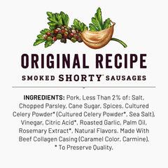 Duke's Original Smoked Shorty Sausages, 12 Oz