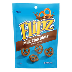 Flipz Milk Chocolate Dipped Pretzels, 5 oz