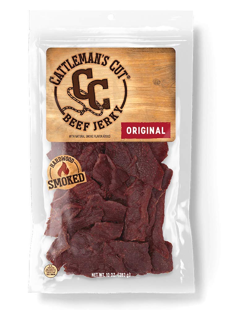 Cattleman's Cut Original Beef Jerky, Hardwood Smoked, 10 Ounce