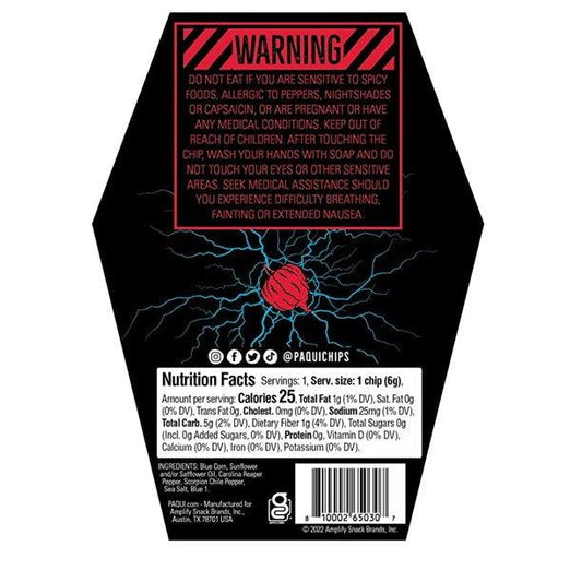 Paqui One Chip Challenge 2022, 0.21 Ounce Carolina Reaper Chip