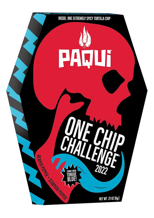 Paqui One Chip Challenge 2022, 0.21 Ounce Carolina Reaper Chip