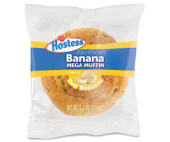 Discount Hostess Banana Mega Muffins | 25 Count | Post Dated