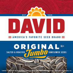 Discount Original David Sunflower Seeds 5.25 oz | 24 Count | Post Dated