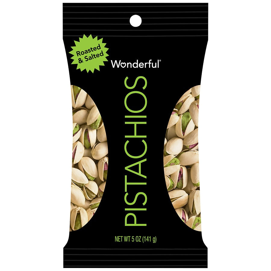 Wonderful Pistachios, In-Shell Pistachios Roasted & Salted, 5 oz