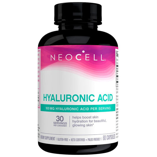 Neocell Hyaluronic Acid Capsules, 100 mg, 60 Capsules