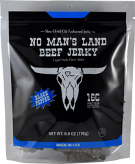 No Man's Land Black Pepper Beef Jerky - 6 oz