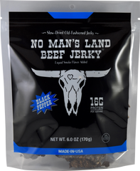 No Man's Land Black Pepper Beef Jerky - 6 oz