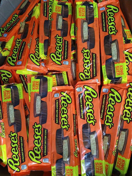 Bulk Reese's Peanut Butter Cups King Size - 50 Count - Post Dated