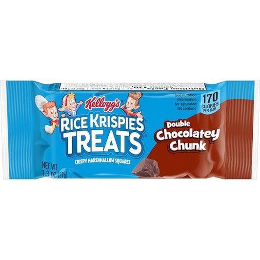 Kelloggs Rice Krispies Double Chocolate Chunk Treats Bar, 1.3 oz