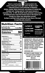 No Man's Land Mild Beef Jerky - 6 oz