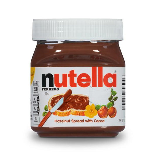 Nutella Hazelnut Spread with Cocoa for Breakfast, 13 oz Jar