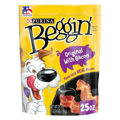 Purina Beggin' Strips Dog Treats, Original With Bacon Flavor - BargainBoxed.com