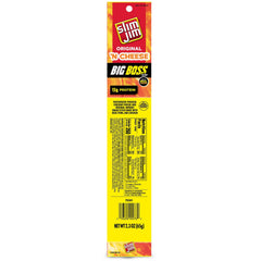 Slim Jim Original 'N Cheese Big Boss Keto Friendly Meat & Cheese Sticks, 2.3 oz