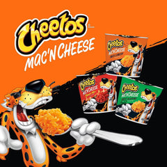 Cheetos Mac 'N Cheese, Cheesy Jalapeno Flavor, 2.25 oz Cups, 12 Count