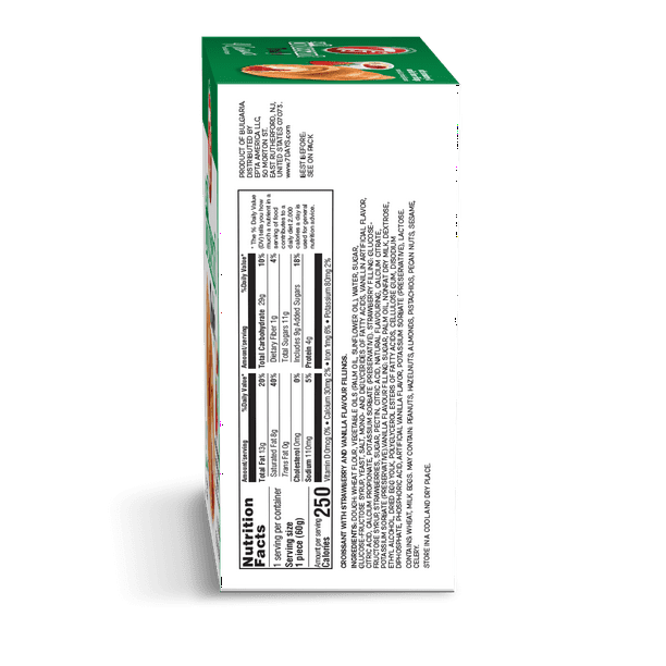 7Days Soft Croissant, Strawberry Vanilla (4 Pack), On The Go Breakfast (2.12oz, Pack of 4) - BargainBoxed.com