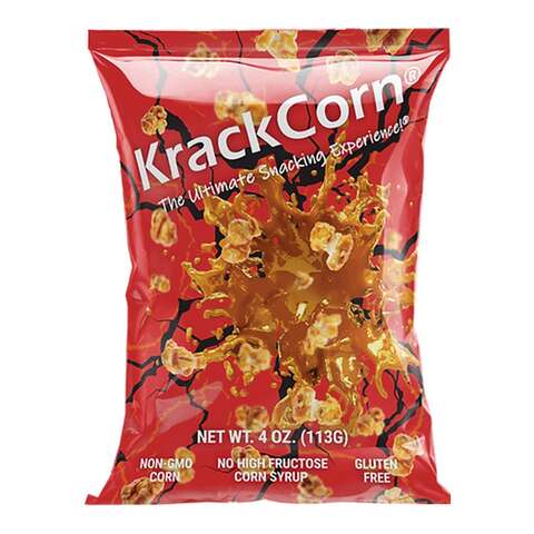 KrackCorn Original Popcorn 4 oz Resealable Bag