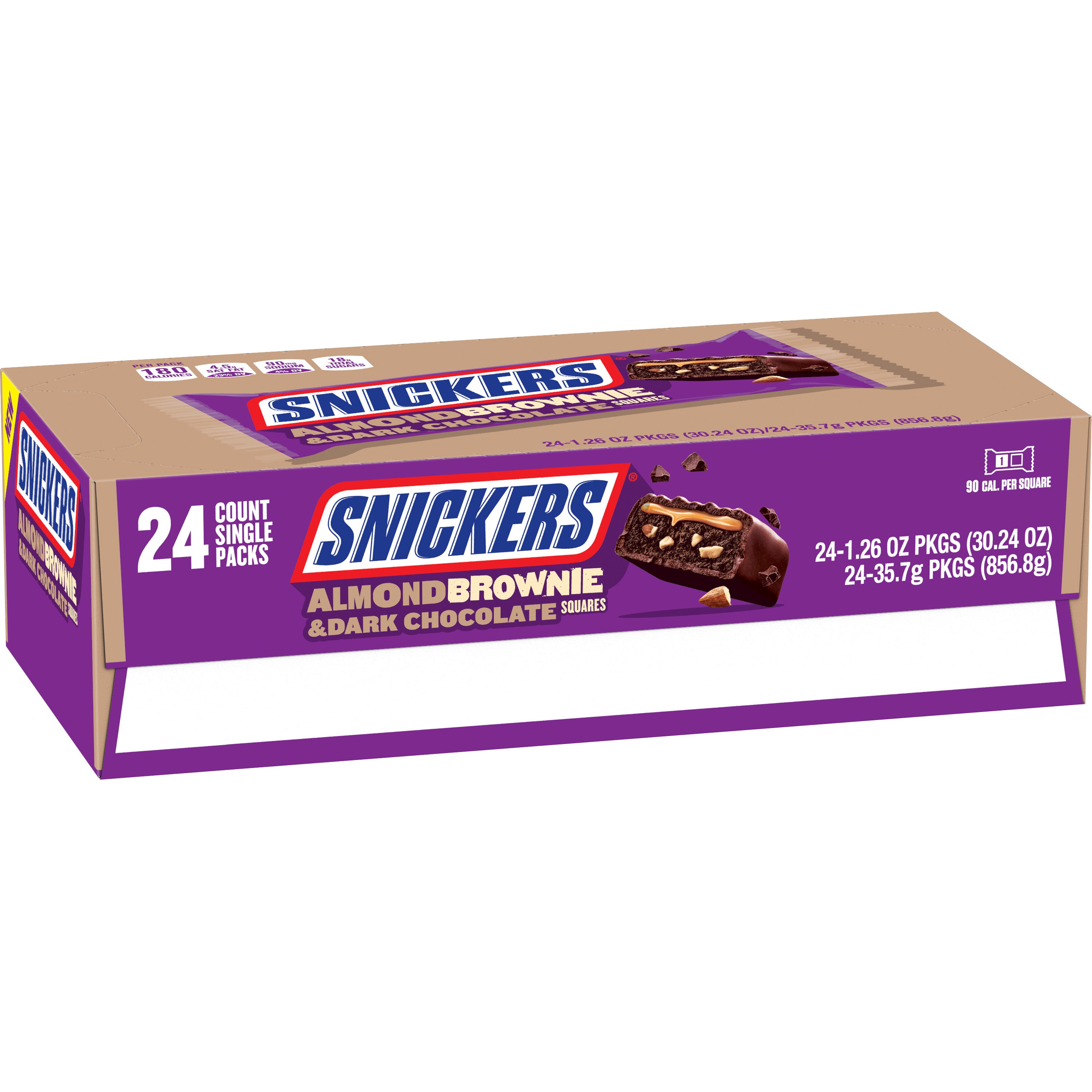 Discount Snickers Almond Brownie & Dark Chocolate | Post dated