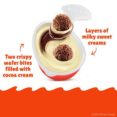 Kinder Joy Eggs, Sweet Cream and Chocolate Wafers with Toy Inside, 0.7 oz, 1 Egg