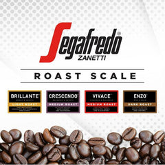 Segafredo Zanetti 100% Arabica Ground Coffee, Enzo Dark Roast, 10 oz