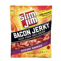 Slim-Jim Hickory Smoked Bacon Jerky, 2.75 oz